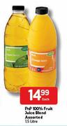 PnP 100% Fruit Juice Blend-1.5Ltr Each