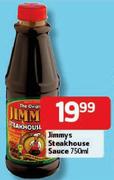 Jimmys Steakhouse Sauce-750ml/