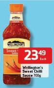 Wellington's Sweet Chilli Sauce-700gm
