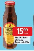 Mrs. HS Balls Chutney-470gm Each