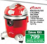 Conti Water Filter Cyclonic Vacuum Cleaner
