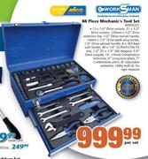Worksman 88 Piece Mechanic's Tool Set(WMTK221)-Per Set