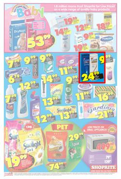 Shoprite Gauteng : Even More Low Price Birthday Deals (5 Aug - 18 Aug 2013), page 5