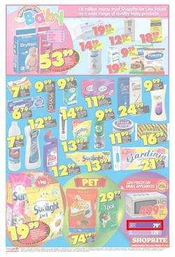 Shoprite Gauteng : Even More Low Price Birthday Deals (5 Aug - 18 Aug 2013), page 5