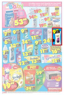 Shoprite Gauteng : Even More Low Price Birthday Deals (5 Aug - 18 Aug 2013), page 5