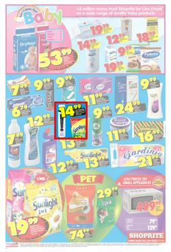 Shoprite Gauteng : Even More Low Price Birthday Deals (5 Aug - 18 Aug 2013), page 5