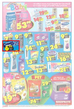 Shoprite Gauteng : Even More Low Price Birthday Deals (5 Aug - 18 Aug 2013), page 5
