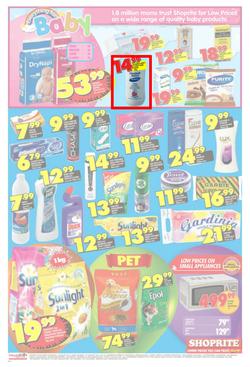 Shoprite Gauteng : Even More Low Price Birthday Deals (5 Aug - 18 Aug 2013), page 5