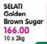 Selati Golden Brown Sugar-10 x 2kg