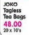 Joko Tagless Tea Bags-20 x 10's