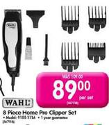 Wahl Home Pro Clipper Set-8 Piece Per Set(9155-1116)