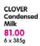 Clover Condensed Milk-6x385Gm