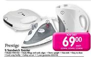 Prestige Sandwich Toaster(PSM054)-Each