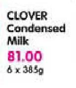 Clover Condensed Milk-6x385g