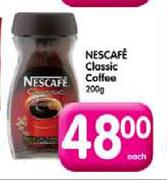 Nescafe Classic Coffee-200g Each