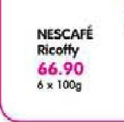 Nescafe Ricoffy-6 x 100g 
