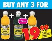 Brookes Sweeto Sugar Concentrate-3 x 200ml