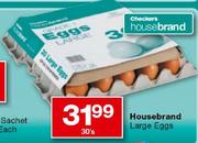 Housebrand Large Eggs-30's