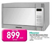 Hisense 36L Grill Microwave Oven (H36MOMME)