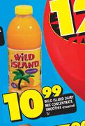 Wild Island Dairy Mix Concentrate Smoothie Assorted-1L