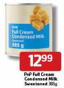 Pnp Full Cream Condensed Milk Sweetened-385gm 