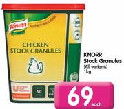 Knorr Stock Granules-1Kg Each