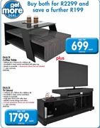 Dulce Coffee Table & Dulce TV Stand-Each