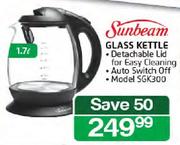 Sunbeam Glass Kettle-1.7Ltr(SGK300)