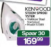 Kenwood Stoom Sproei Yster(ST389)