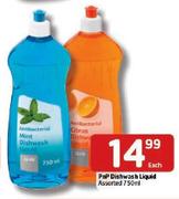 PnP Dishwash Liquid Assorted-750ml Each
