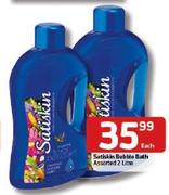 Satiskin Bubble Bath Assorted-2L Each