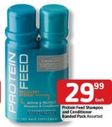 Protein Feed Shampoo And Conditioner Banded Pack Assorted-Each
