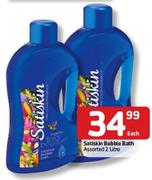 Satiskin Bubble Bath Assorted - 2L Each