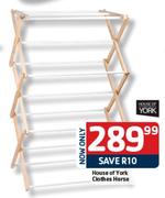 House Of York Clothes Horse - Each