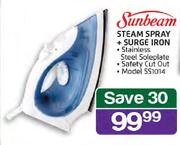 Sunbeam Steam Spray + Surge Iron(SS1014)