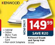 Kenwood Steam And Spray Iron(ST389)