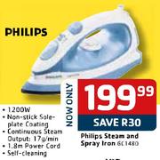 Philips Steam And Spray Iron(GC 1480)