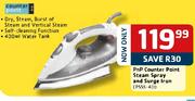 PnP Counter Point Steam Spray And Surge Iron(CPSSS-400)