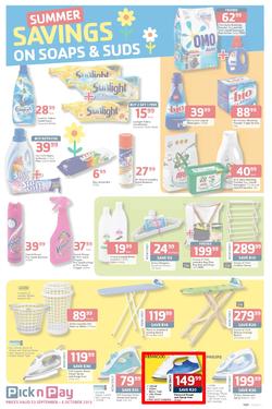 Pick N Pay : Summer Savings On Spring Cleaning (23 Sep - 6 Oct 2013), page 5