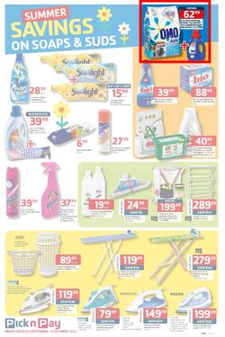 Pick N Pay : Summer Savings On Spring Cleaning (23 Sep - 6 Oct 2013), page 5