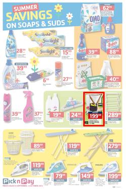 Pick N Pay : Summer Savings On Spring Cleaning (23 Sep - 6 Oct 2013), page 5