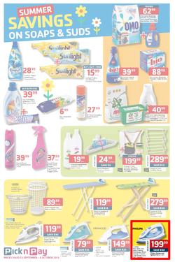 Pick N Pay : Summer Savings On Spring Cleaning (23 Sep - 6 Oct 2013), page 5