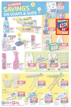 Pick N Pay : Summer Savings On Spring Cleaning (23 Sep - 6 Oct 2013), page 5