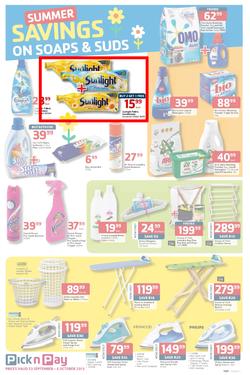Pick N Pay : Summer Savings On Spring Cleaning (23 Sep - 6 Oct 2013), page 5
