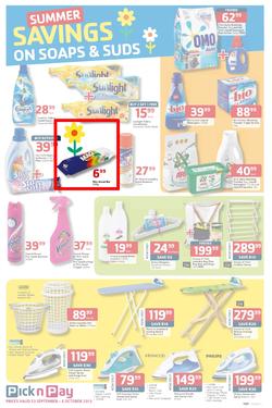 Pick N Pay : Summer Savings On Spring Cleaning (23 Sep - 6 Oct 2013), page 5