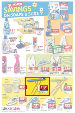 Pick N Pay : Summer Savings On Spring Cleaning (23 Sep - 6 Oct 2013), page 5