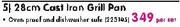 Panache 28cm Cast Iron Grill Pan-Per Set