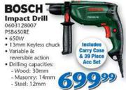 Bosch Impact Drill(PSB650RE)