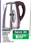 Enzer Cordless Kettle-1.7Ltr Each