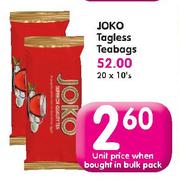 Joko Tagless Teabags-10's